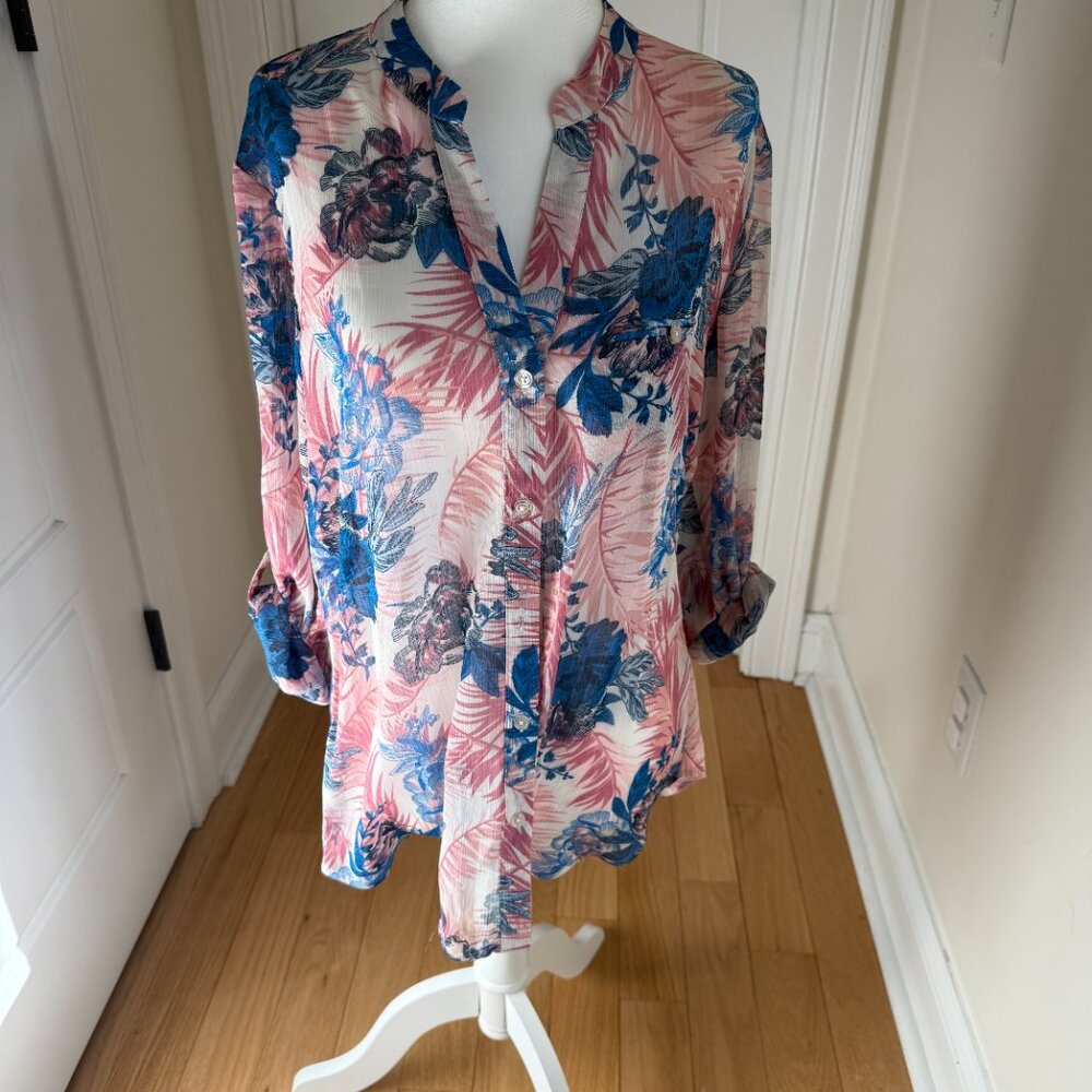 Kut from the kloth Womens Button Down Shirt